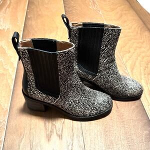 UGG Camden Exotic Animal Print Chelsea Boots Cow Hair 6.5
